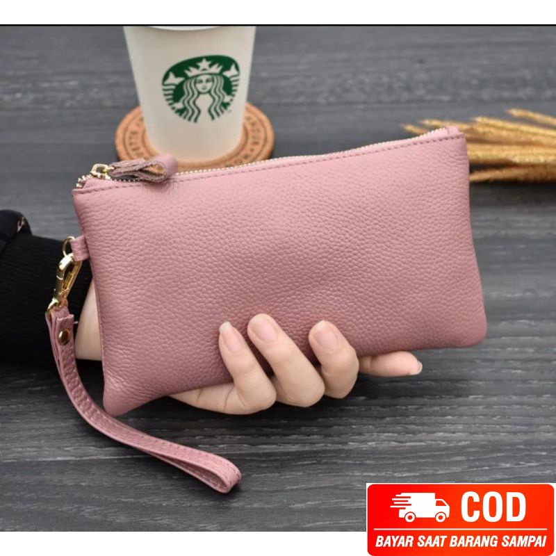 Dompet Hp Wanita dan Uang KOREAN STYLE Pouch Serbaguna kosmetik makeup Papirut kekinian