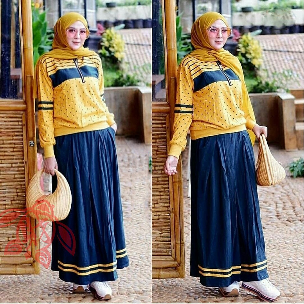 SET SALESA 3Warna (WARNA BAJU)