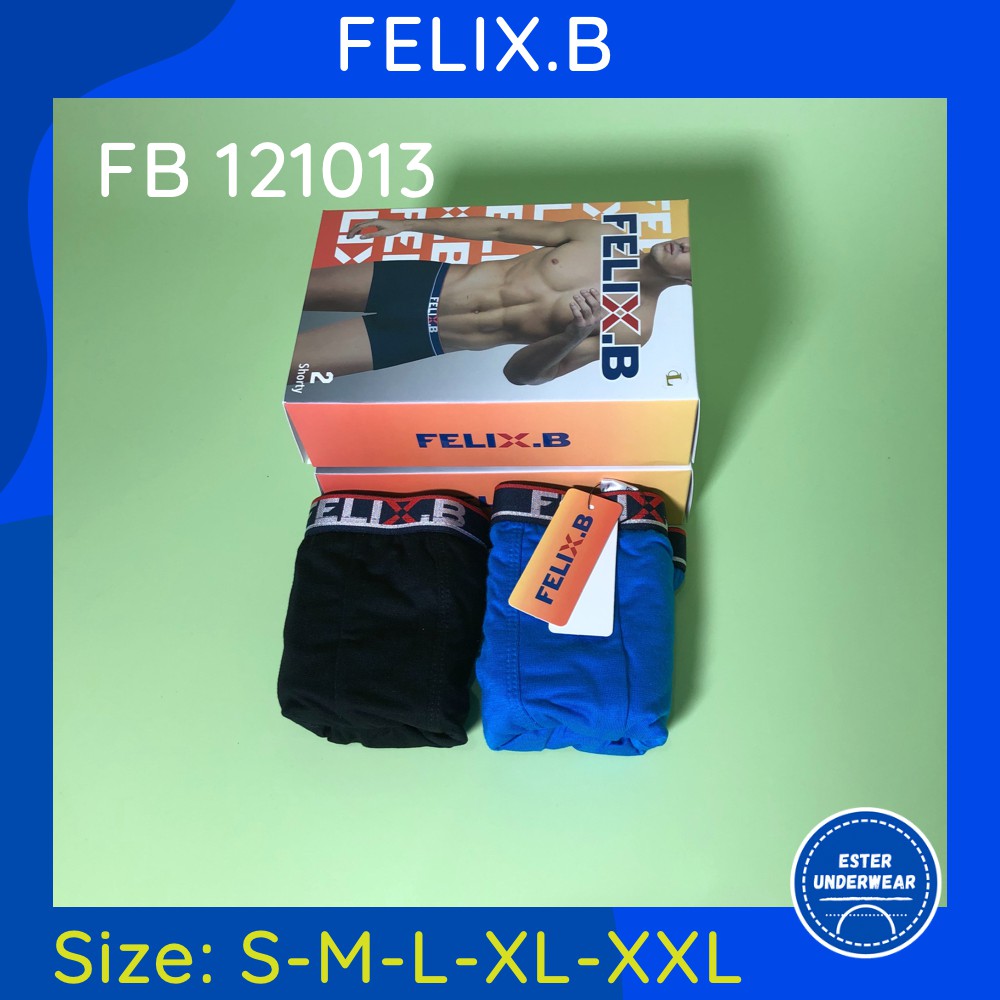 Celana Boxer Pria Felix.B FB 121013 ISI-2 PCS