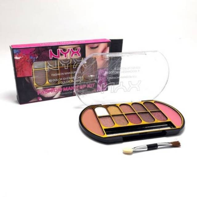 EYESHADOW &amp; BLUSHER NYX 12 COLOR SERI 1