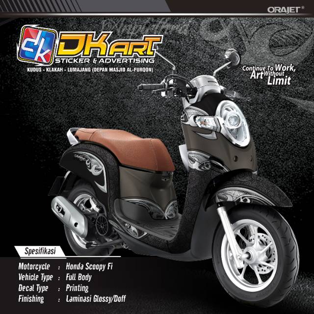  Harga  Pasang Skotlet Motor  Scoopy  Full Body