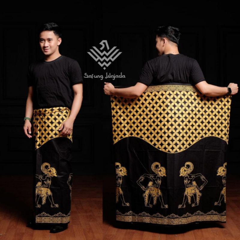 SARUNG PRIA TERBARU MOTIF TEROMPAH SHOLAT DEWASA SARUNG MOTIF BALIMUN SARWON-Benowomas
