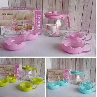 Pusat Grosir Tea Pot Plus Gelas Kaca 9Y6jV1Yh6KdGpBX