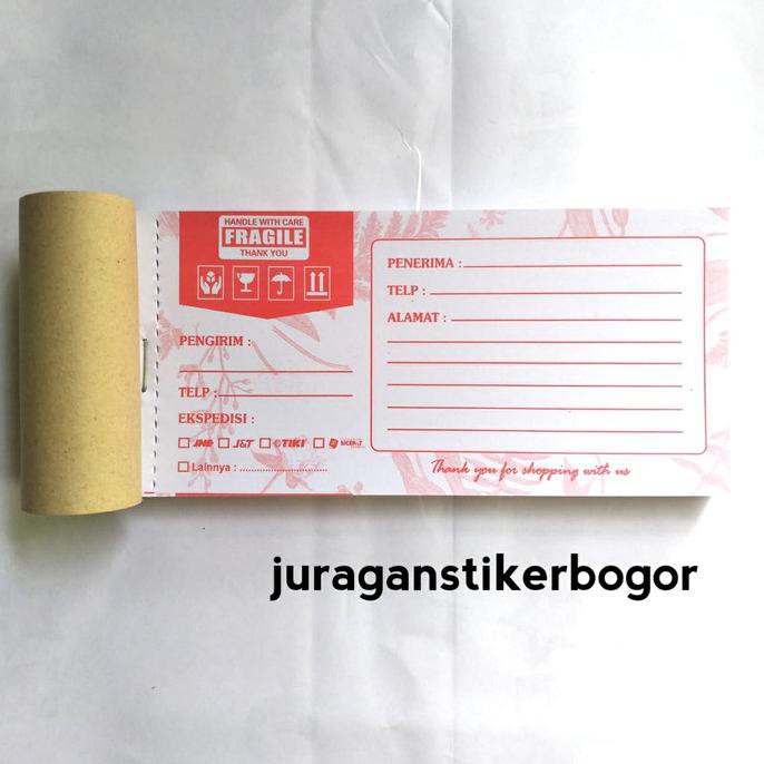 

Label pengiriman olshop kertas hvs 70 gr