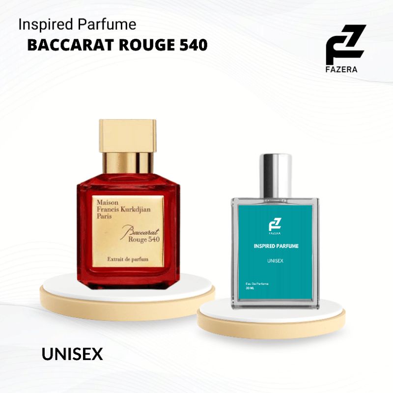 Inspired Parfume Fazera Parfum Minyak wangi Bkrt Rouge 540 Extrait Farfum Pria & Wanita Tahan Lama