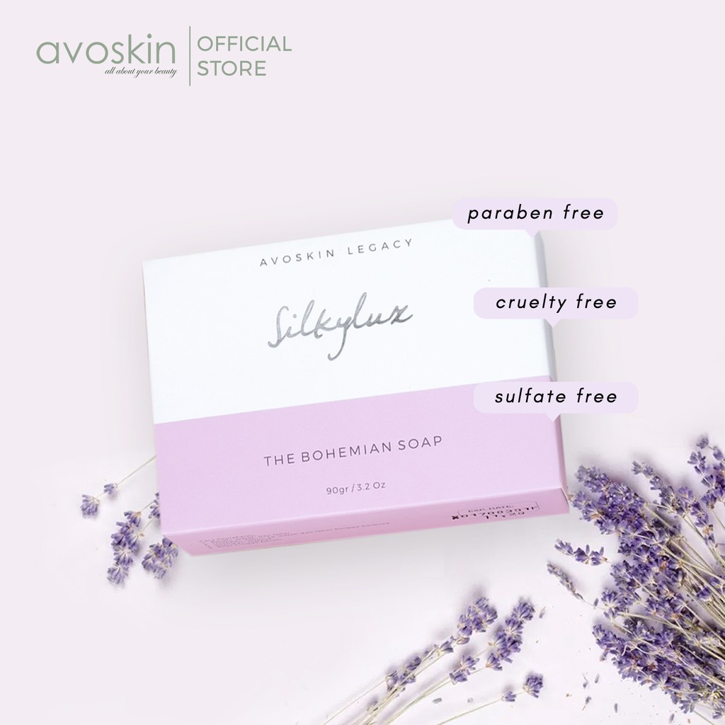 AVOSKIN Silkyluz The Bohemian Soap / Pembersih Wajah