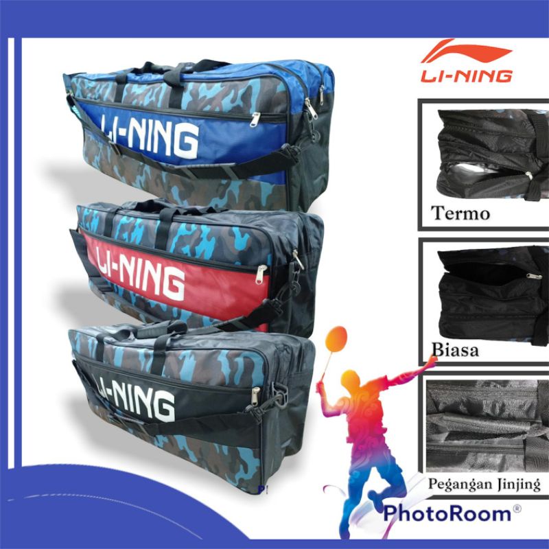 Jual Tas Raket Badminton Tas Raket Thermo Tas Bulutangkis Thermo Lining Shopee Indonesia