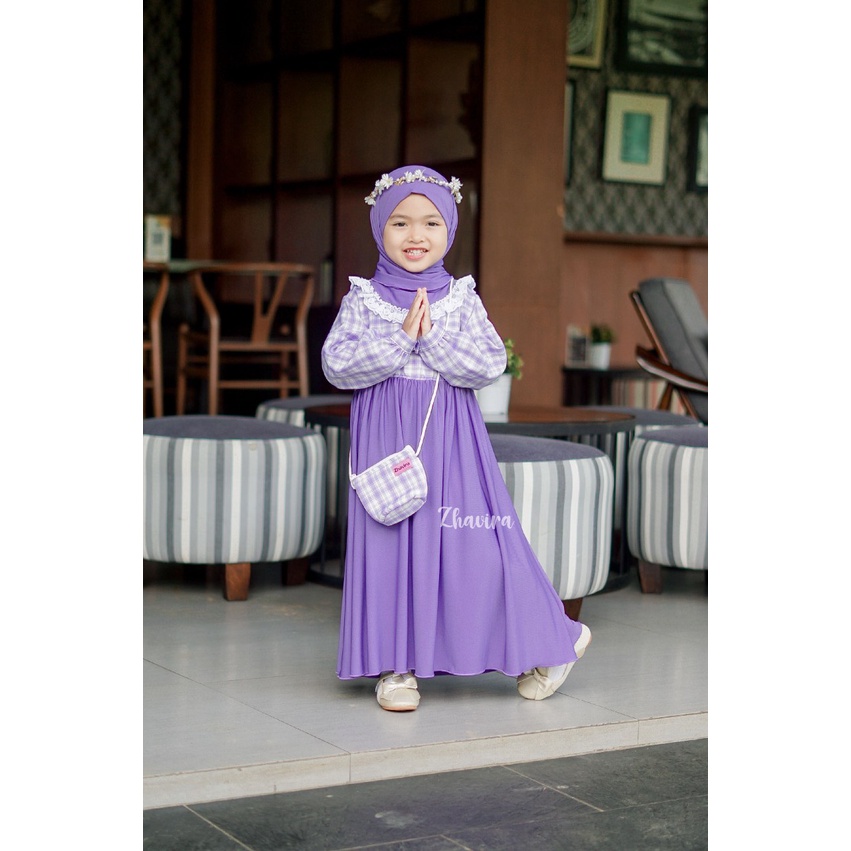 Afsheenastore Gamis Ameena By Zhavira