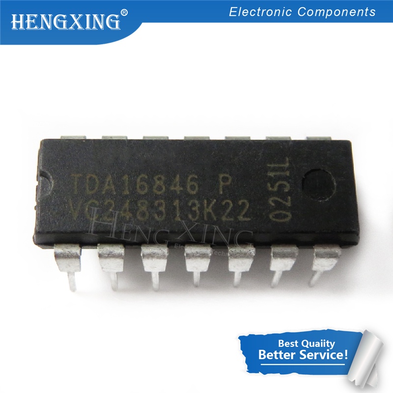 100pcs Ic TDA16846P TDA16846 DIP-14