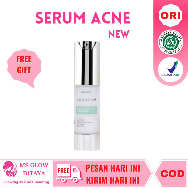 SERUM ACNE MS GLOW KEMASAN BARU