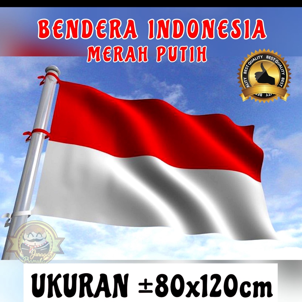 Bendera Merah Putih 80X120 cm