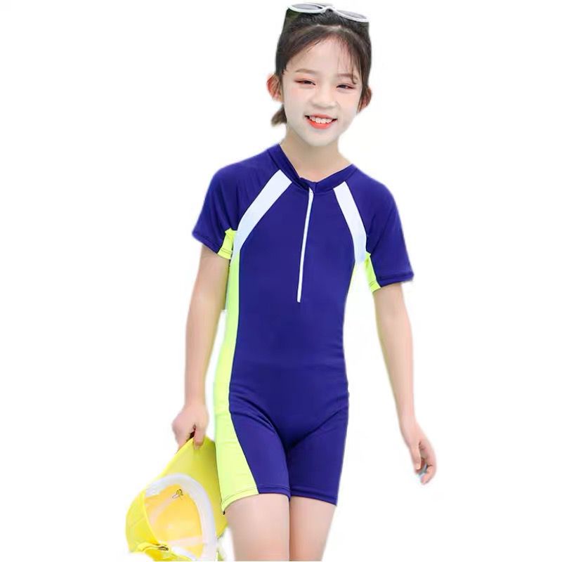 PAKAIAN BAJU RENANG POLOS ANAK BALITA SWIMSUIT IMPOR