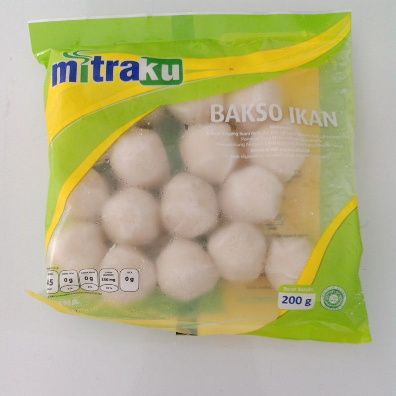 

MITRAKU Bakso Ikan (Fish Ball) 200gr