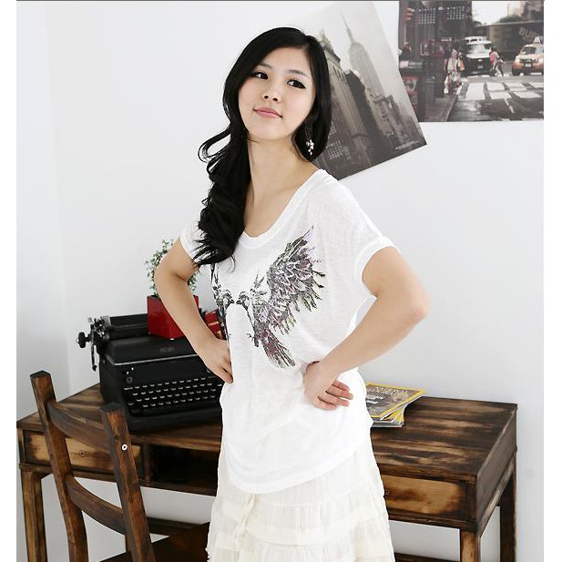 Kaos Cewek Import Korean Style 300508