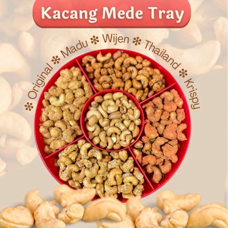 

Kacang mede tray