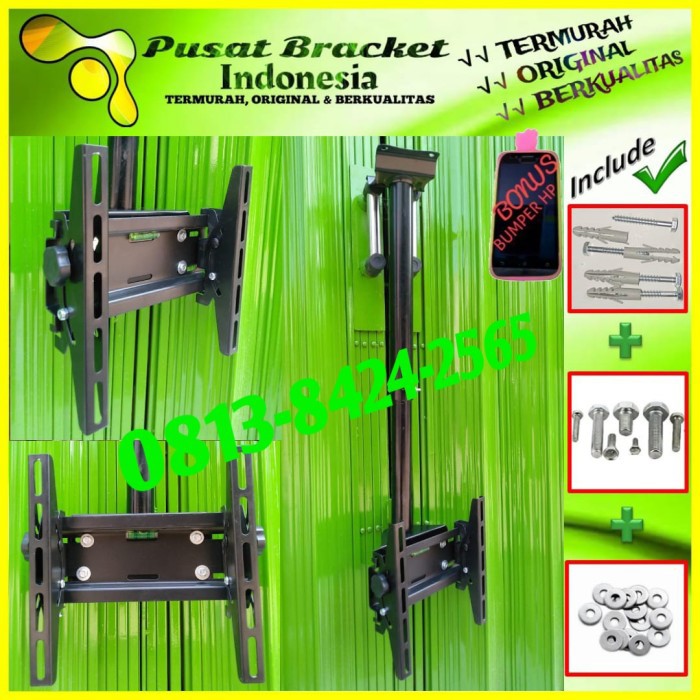 Bracket Tv Gantung 14&quot; s/d 43&quot; kuat dan kokoh | ORIGINAL | IZ.C1-001