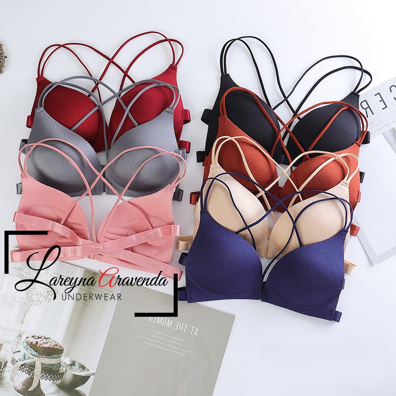 BH Bra Fashion Model Sporty Kait Depan Untuk Olahraga BH005