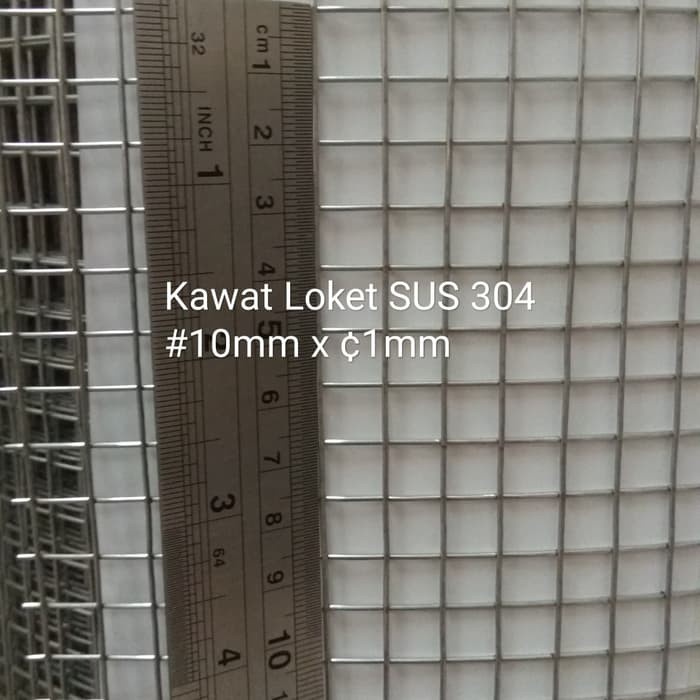Kawat Loket Las Stainless 10mm 3/8"
