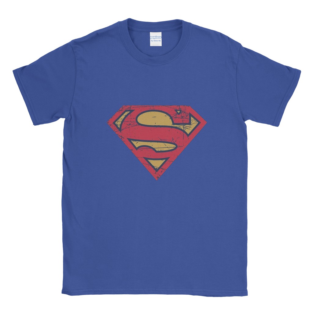 Baju Kaos Tshirt Superman Logo