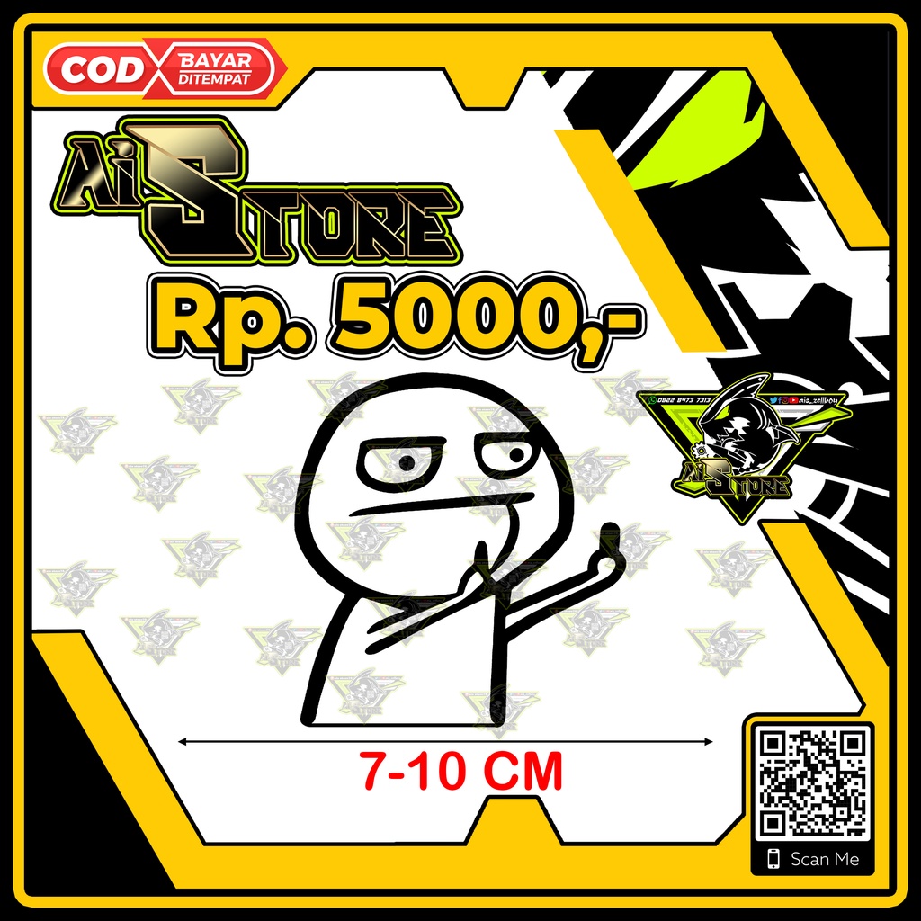 Stiker Fucek