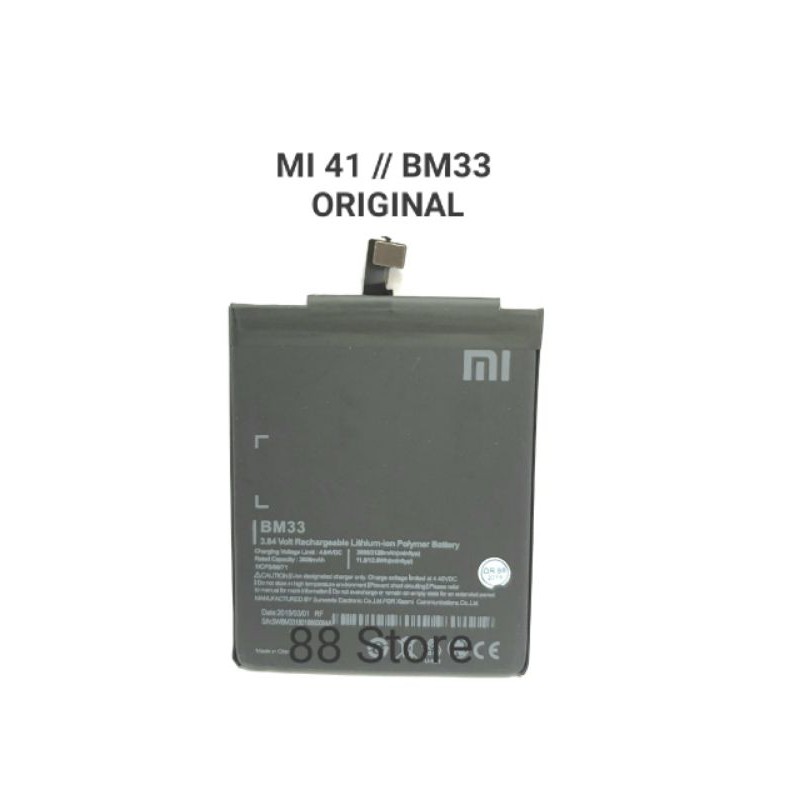 BATERAI BATRE BATTERY XIAOMI MI4I / BM33 ORIGINAL