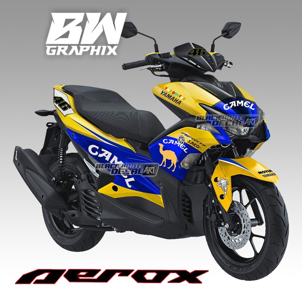 Decal / Dekal  AEROX CAMEL 415-1 Stiker / sticker