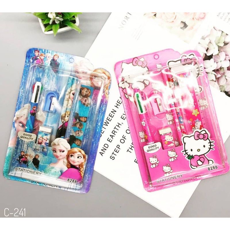 

alat tulis frozen full stationary anak lucu perempuan