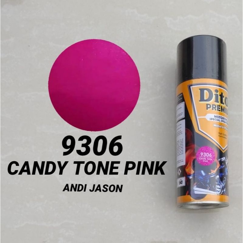 DITON PREMIUM CAT SEMPROT TAHAN BENSIN 400CC 9306 CANDY TONE PINK