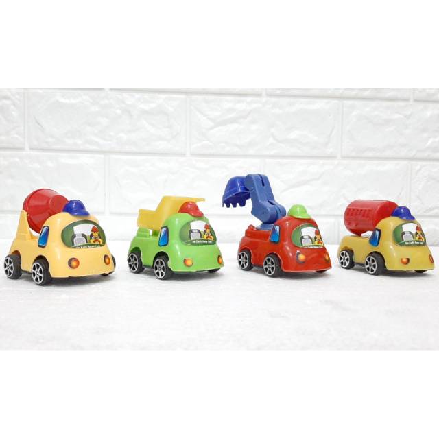 (Mini TRuck )Mobil konstruksi pullback anak toys bagus