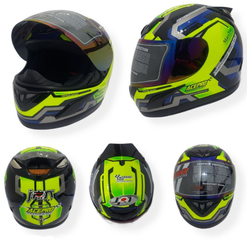 Helm Full Face Murah JPN Motif Accepro