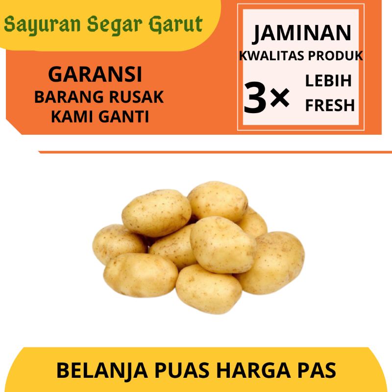 Jual Kentang Granolla 500gr By Sayuran Segar Garut Shopee Indonesia