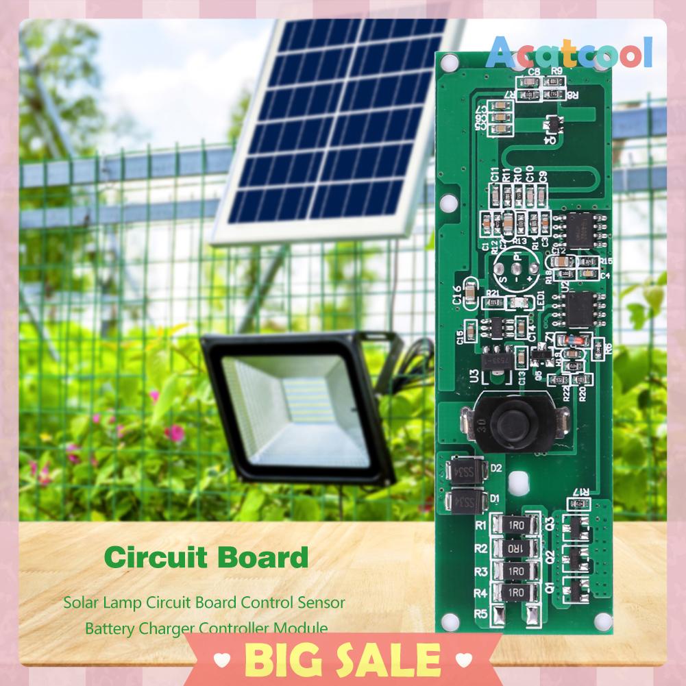 Modul Papan Sirkuit Kontrol Sensor Charger Baterai Tenaga Surya