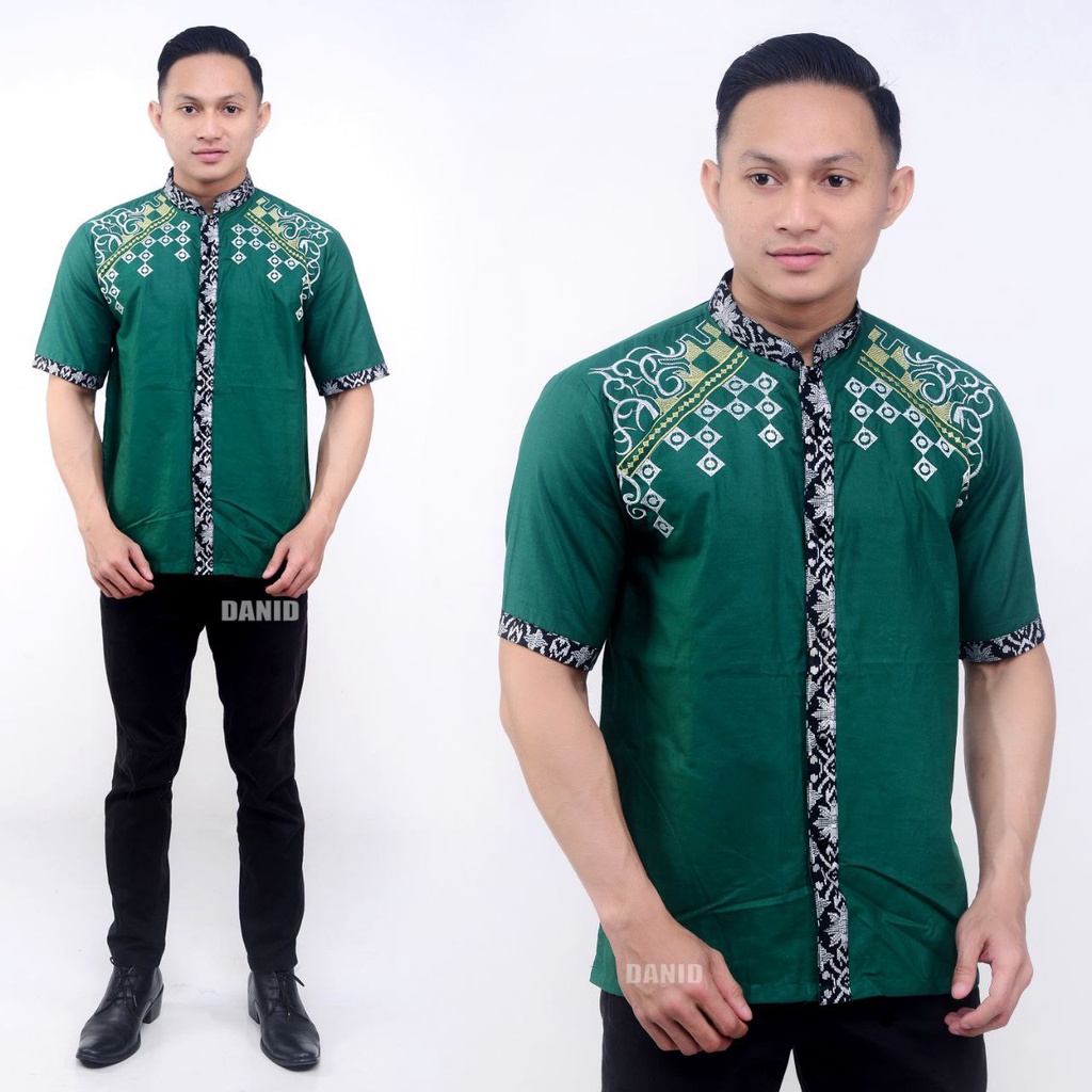 Baju Koko Kurta Dewasa Lengan 3/4 Dan Lengan Pendek Material Catton Adem Serap Keringat