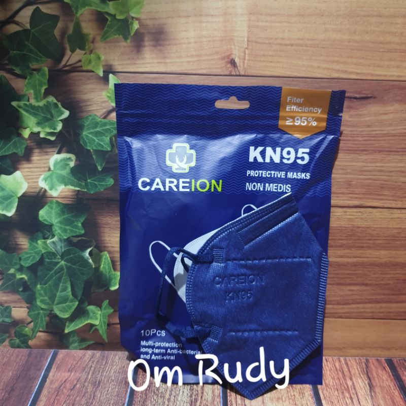Masker Kn95 Kn 95 Kf 95 Careion 5 Ply Warna Biru Navy Dongker Hijau Green Matcha Shrimpink Shrim Pin