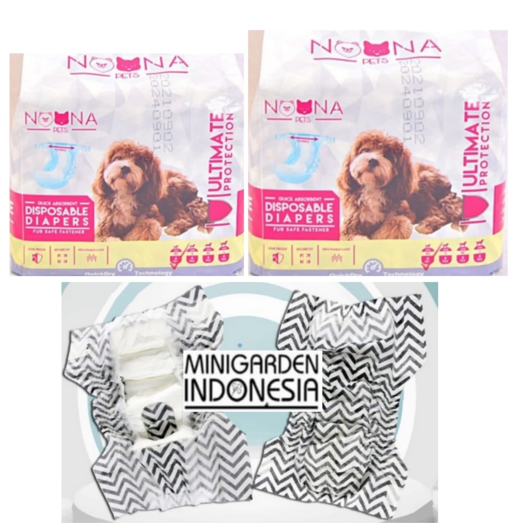 POPOK ANJING BETINA PET SOFT DIAPERS LOOP MENS ANTI KAWIN