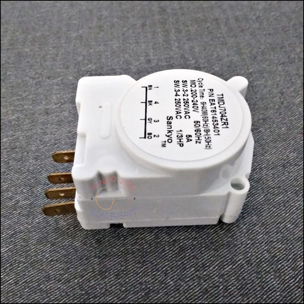 TIMER KULKAS LG SANKYO | DEFROST KULKAS LG | TIMER KULKAS TMDJ04ZR1