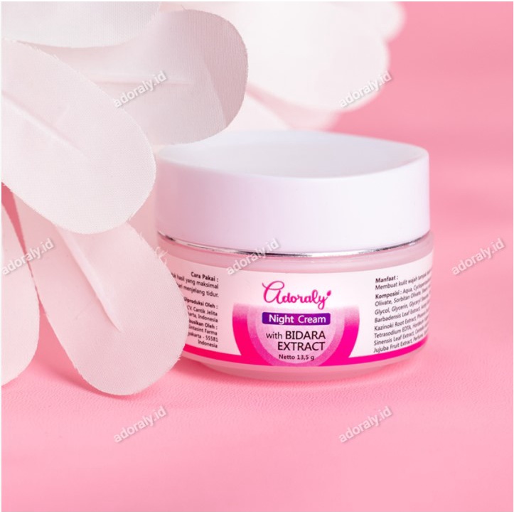 NIGHT CREAM BY ADORALY SKINCARE - Night Cream with Bidara Extract (Daun Bidara)