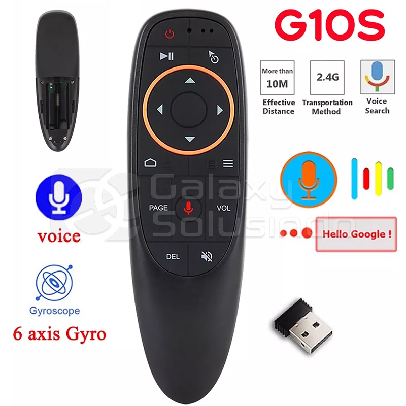 AIR MOUSE G10S 2.4G Remote Control For Smart Tv With Gyroscope