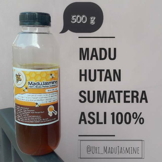 

Madu Hutan Sumatera Madu Jasmine 500 gram | Madu Asli | Madu Murni dan Alami