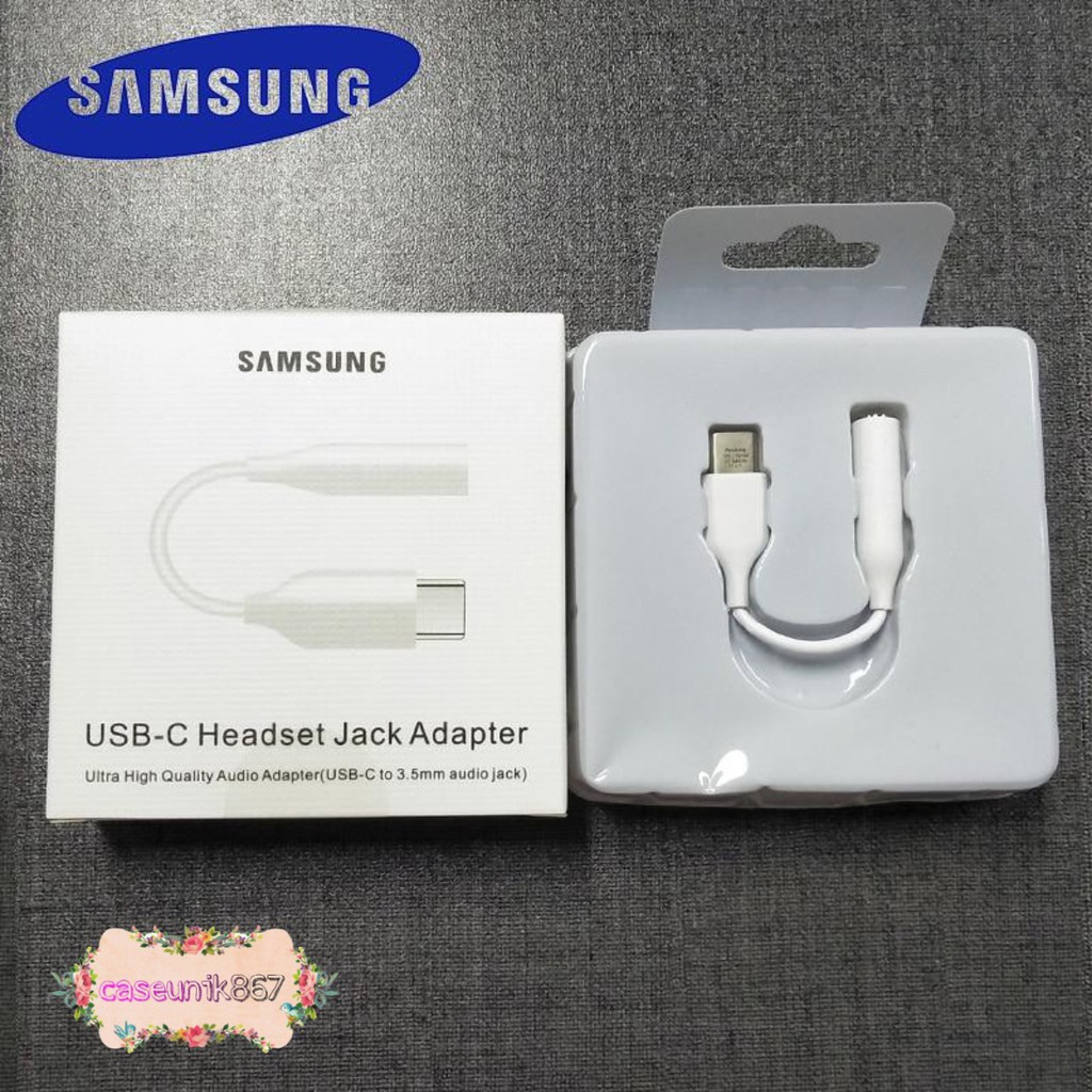 BM046 SAMSUNG tipe c To 3.5mm adapter converter audio Jack 3.5mm adapter Headset tipe c adapter ori CS1827