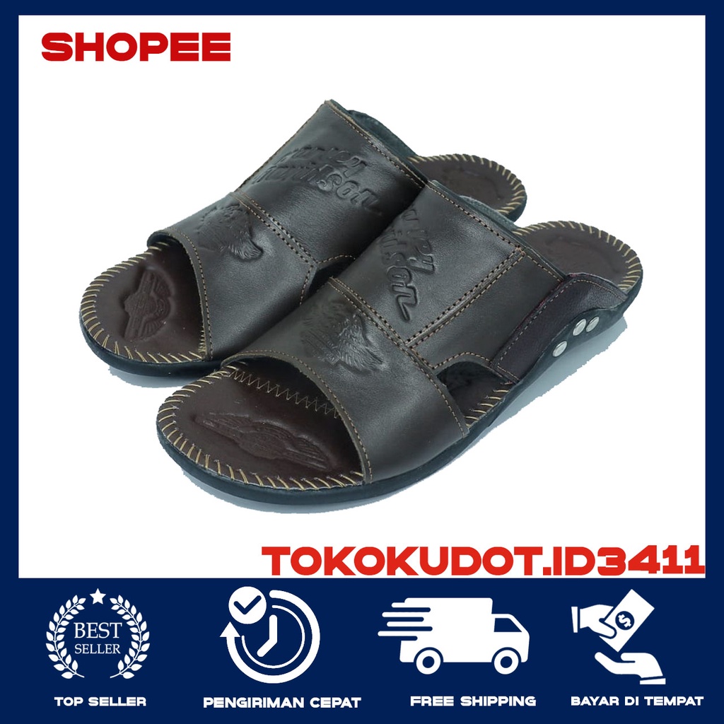 Sandal Pria Dewasa Casual Murah Terbaru 2021 Gread Original Murah - Sandal Selop Pria Dewasa Terbaru