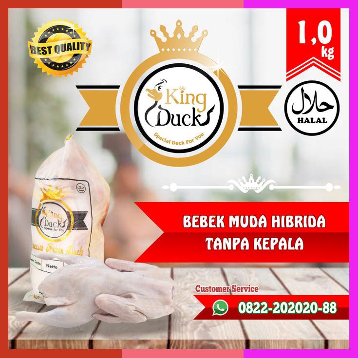 

1.2Kg Daging Bebek Fresh/Frozen Hibrida Muda