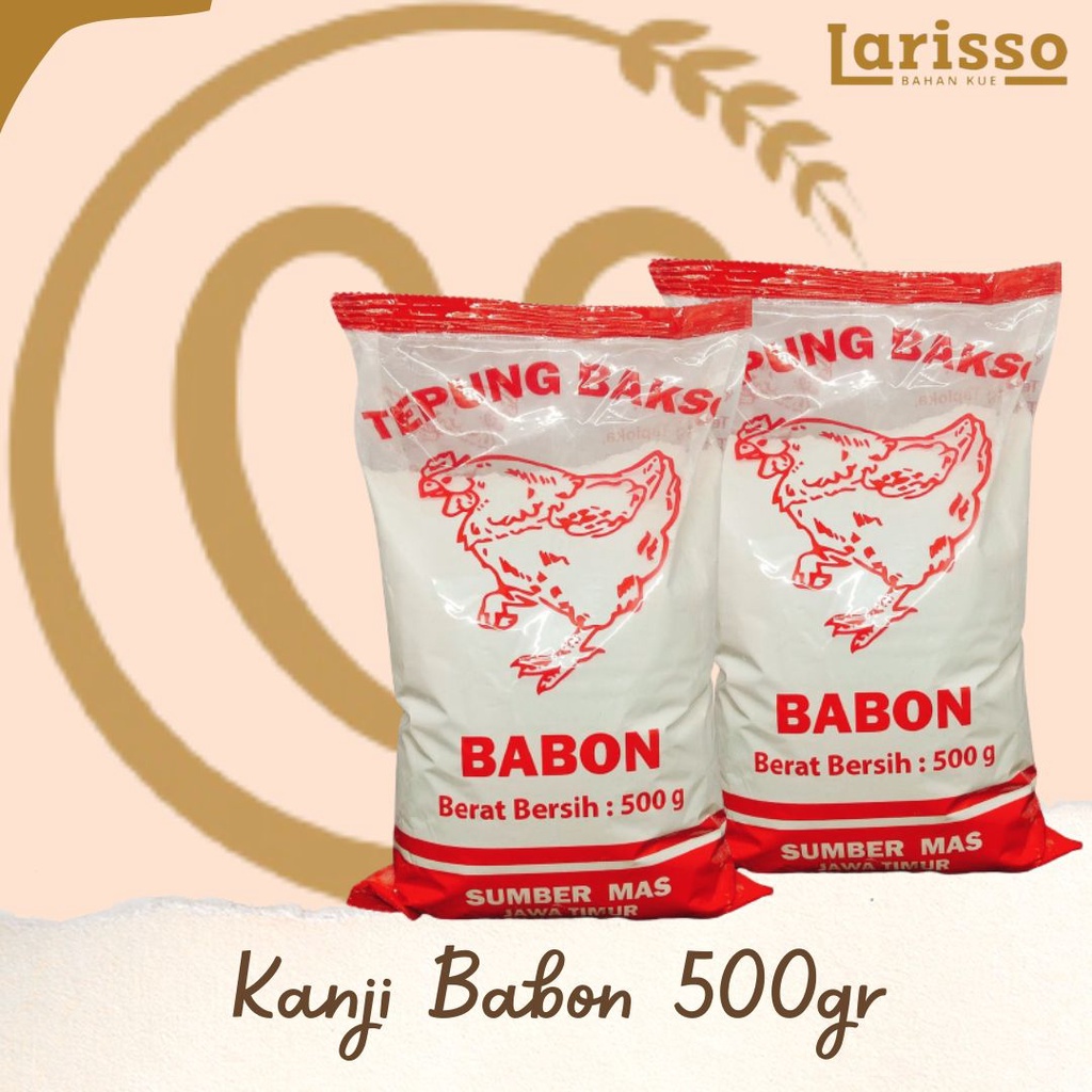 

TEPUNG TAPIOKA KANJI MERK BABON 500GR