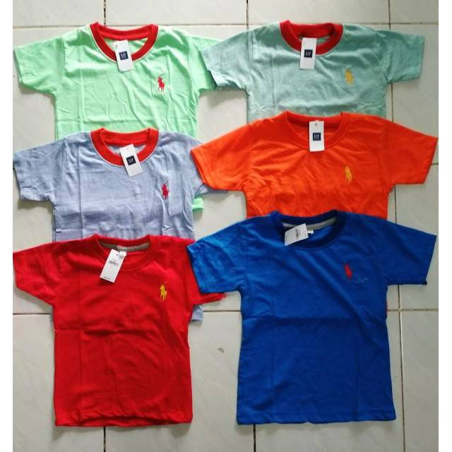 Kaos Polo GAP || Kaos Anak Laki || Kaos Stok Ramayana || T-Shirt Polo
