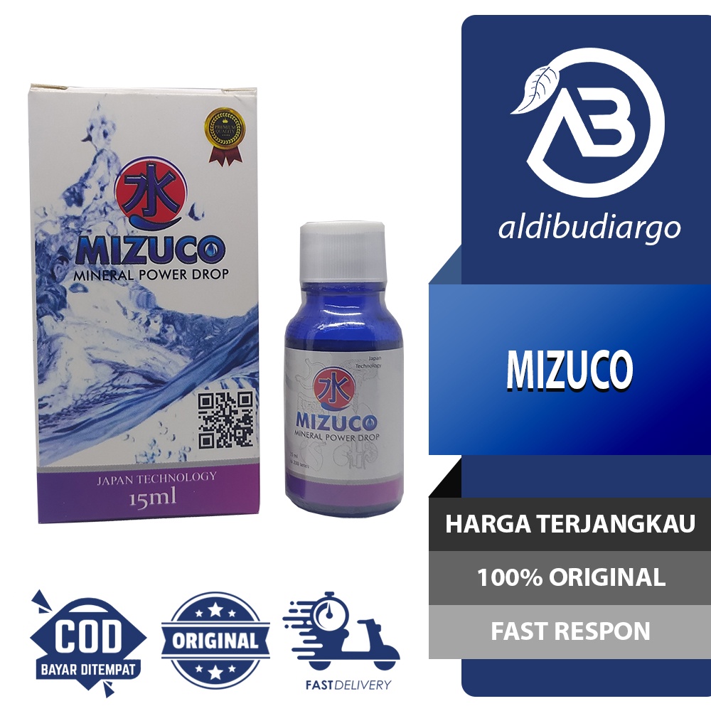 MIZUKO MIZUHO MIZUCO ORIGINAL MINERAL ALKALINE POWER DROP