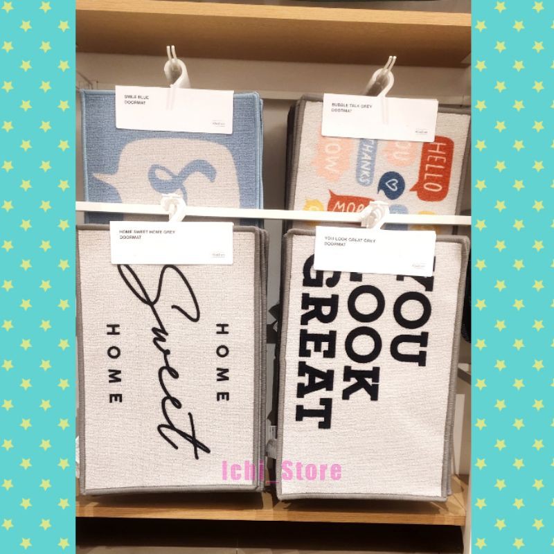 Doormat Miniso | Floormat Miniso | Keset Miniso Motif lucu | Keset