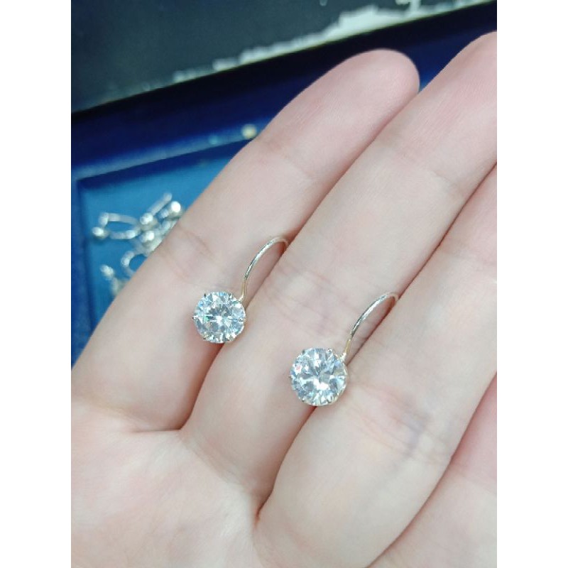 anting kait desy solitaire mp S925