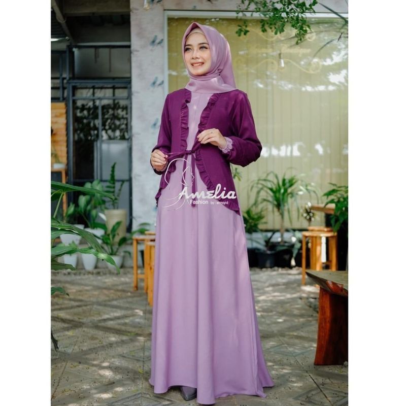 dress Amelia fashion ori arrasyid