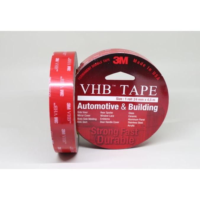 

Double Tape 3M Vhb 24Mm X 4,5 M Original / Double Foam Tape