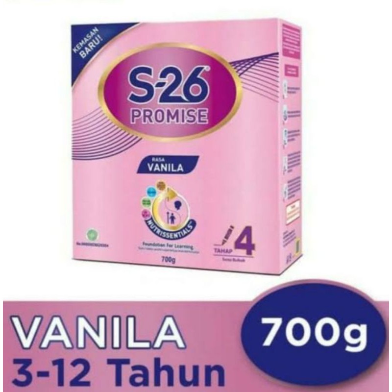 S26 Promise 4 Vanila 700gr/1.4kg